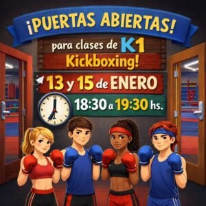 puertas abiertas - kick boxing